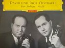 RARE CLASSIC LP OISTRACH BACH VIVALDI RED  OG GERMAN STEREO DGG SLPM 138 714