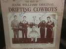 Hank Williams' - Drifting Cowboys - Live On Radio  - Signed/Vinyl - Country/Rare