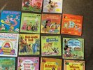 Vintage Children's Read Along Books & 45s Disney &  Nursery Rhymes 14 Records