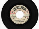 HUGH BARRETT-LUCKY FOUR 1020 RARE ROCKABI;L;Y 45 RPM CHOO-CHOO TWIST