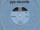 THE KINKS drivin' PYE 7