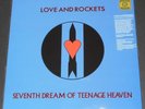 LOVE AND ROCKETS seventh dream USA LP new BLUE VINYL limited #1140/1500 bauhaus