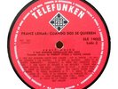 ? LP 1972 Ernst Mosch FRANZ LEHAR & ROBERT STOLZ  Telefunken 14665 ARGENTINIEN ?