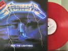 METALLICA RIDE THE LIGHTNING LP  COLORED