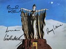 Wings Greatest LP Cover Signed by Paul McCartney, Linda McCartney & Penny Laine