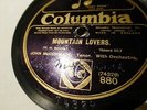 1909 LONDON ODEON John McCormack SIGNED Mountain Lovers/ Green Isle of Erin 78