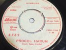 PROCOL HARUM-CHILE ORIGINAL SINGLE ODEON 45 RPM 7