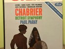 Mercury LP Chabrier Paray Detroit Symphony SR90213 RFR 1/RFR 1