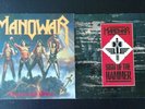 Manowar : 2 x Vinyl LP Fighting The World + The Sign Of The Hammer Original