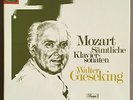 B388 Mozart Complete Piano Sonatas Walter Gieseking 5LP EMI 1C 197-03 133/37 M