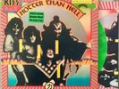 KISS HOTTER THAN HELL LP COLORED W/POSTER