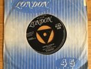 THE GLADIOLAS Little Darlin 7” Original Tri-centre 1957 UK London Doo Wop