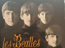 The BEATLES , Les BEATLES  rare label orange FRANCE 1964 OSX 222 Odéon .EXC +