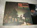 Biglietto Per L'Inferno - Live 1974 LP Italy prog rock lyrics inner Lecco May 9