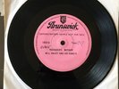 BILL HALEY AND HIS COMETS. 1956 ONE SIDED BRUNSWICK DEMO 7” SINGLE ROCK N ROLL