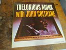 THELONIOUS MONK With John Coltrane LP JAZZLAND 46 mono orange VG++ nice
