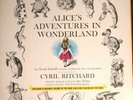 ALICE'S ADVENTURES IN WONDERLAND. CYRIL RITCHARD. Riverside Delux Box. Book 4 LP