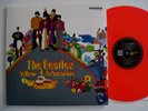 BEATLES LP - Yellow Submarine - Red Vinyl - MONO - Japan - Odeon EAS 70138