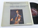 CHOPIN MENDELSSOHN JANOS STARKER CELLO SONATAS PHILIPS NM LP |22