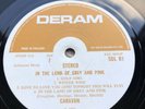 CARAVAN  IN THE LAND OF GREY AND PINK VINYL UK BROWN/WHITE DERAM LABEL RARE