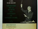 FALP 573 - CARL SCHURICHT - BEETHOVEN symphonies nos.1 & 2 EMI LVDSM LP EX+