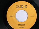 US Kids RARE  REX VG ROCK N' ROLL GARAGE  45