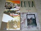 LED ZEPPELIN: 4 LP Lot; II; Untitled (IV); HOUSES OF THE HOLY; CODA
