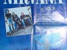 RARE NIRVANA NEVERMIND ITALIAN TOUR CONCERT POSTER 1991