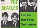 BEATLES I Feel Fine +3 RARE UNIQUE Denmark EP 45 danish Odeon GEOS 225 LISTEN