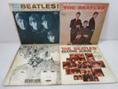 4 Vinyl LP Records THE BEATLES, Second Album, Introducing, Revolver & Meet the