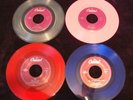 BEATLES 14 Jukebox Set Of Rare COLORED Vinyl 7