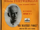 WILHELM FURTWÄNGLER - BEETHOVEN SYMPHONY NO 5 HIS MASTERS VOICE ALP 1195