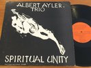Albert Ayler Trio Spititual Unity ESP Disk 1002 1965 Mono Free Jazz LP