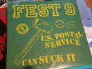 Bomb The Music Industry - Album Minus Band  USPS Can Suck It Fest Press cover