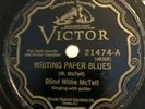 Blind Willie McTell, Victor Scoll, 21474, 78 RPM, Blues, Blues Records,