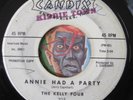 HEAR Kelly Four 45 Annie Had A Party CANDIX rockabilly tittyshaker Eddie Cochran