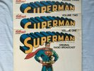 Superman LP 1974 Comics Original Radio Broadcast Records Volume 1,2,3 & 4 SEALED