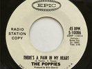 THE POPPIES_There's A Pain In My Heart_Rare NORTHERN SOUL Epic Promo 45_WLP