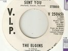 THE ELGINS Heaven Must Have Sent You VIP PROMO MOTOWN NORTHERN SOUL USA 45