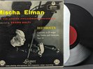 MISCHA ELMAN - Beethoven LP - London Philharmonic Georg Solti VG+ UK LL-1257