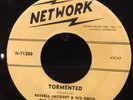 RUSSELL JACQUET HEARTBEATS 45 Tormented / Everybodys Gone DOOWOP Rocker NETWORK