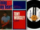 TONY WORSLEY: Raining In My Heart E.P. [ 1966: Sunshine QX-11197 Mono] RARE