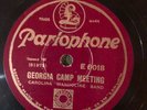 Parlo E6018 CAROLINA MANDOLIN BAND Georgia Camp Meeting  78 rpm Country 1927 E+