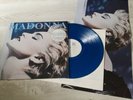 Madonna True Blue Limited Edition LP Australia Cyan Blue Vinyl + poster