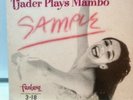 Cal Tjader Plays Mambo.Fantasy Records 3-18   10” Promo. RARE BLUE Vinyl