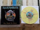 iron maiden one night in paris coloured splatter vinyl  metallica