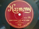 JACK KAUFMAN Henry's Made A Lady Out Of Lizzie 1928 78 Harmony 568-H E-