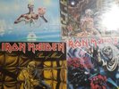 IRON MAIDEN LOT, NUMBER OF THE BEAST, PIECE OF MIND, SOMEW IN TIME, SEVENTH SON.