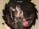 W.A.S.P. INTERVIEW RARE SAW BLADE SHAPED Vinyl Record Picture Disc