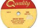 RUSTY & DOUG Country Rock 78 RPM Record. Dream Queen